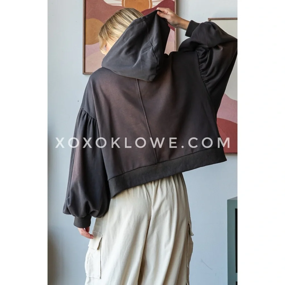 Oli & Hali Washed California Oversized Hoodie - Picture 6 of 7